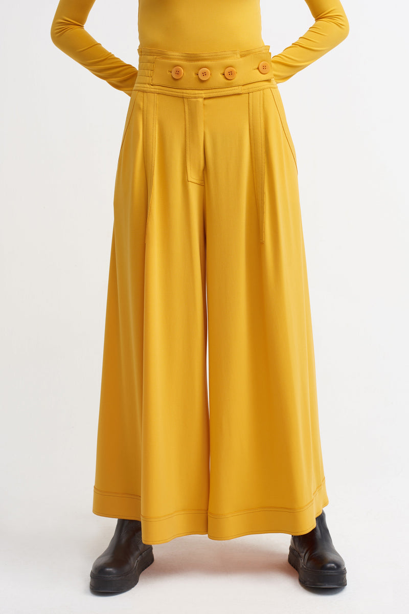 NU Button Detail Trouser Papia