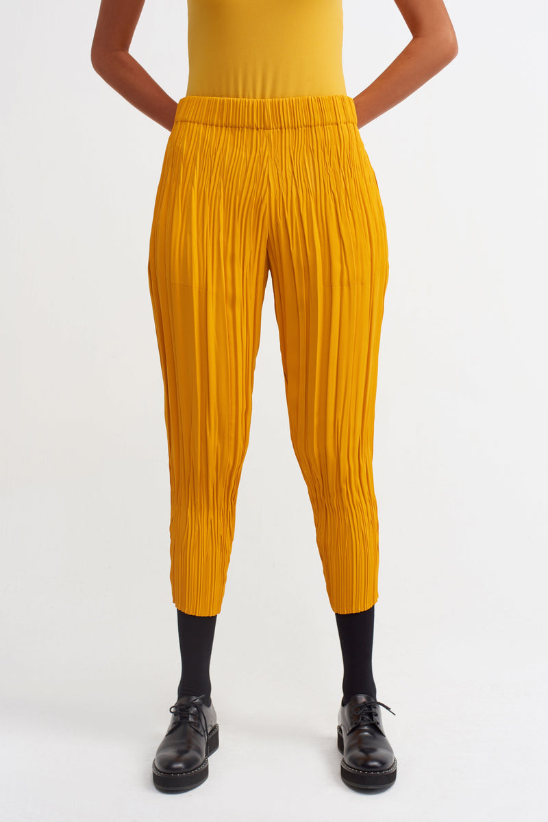 NU High Waist Pleated Trouser Papia