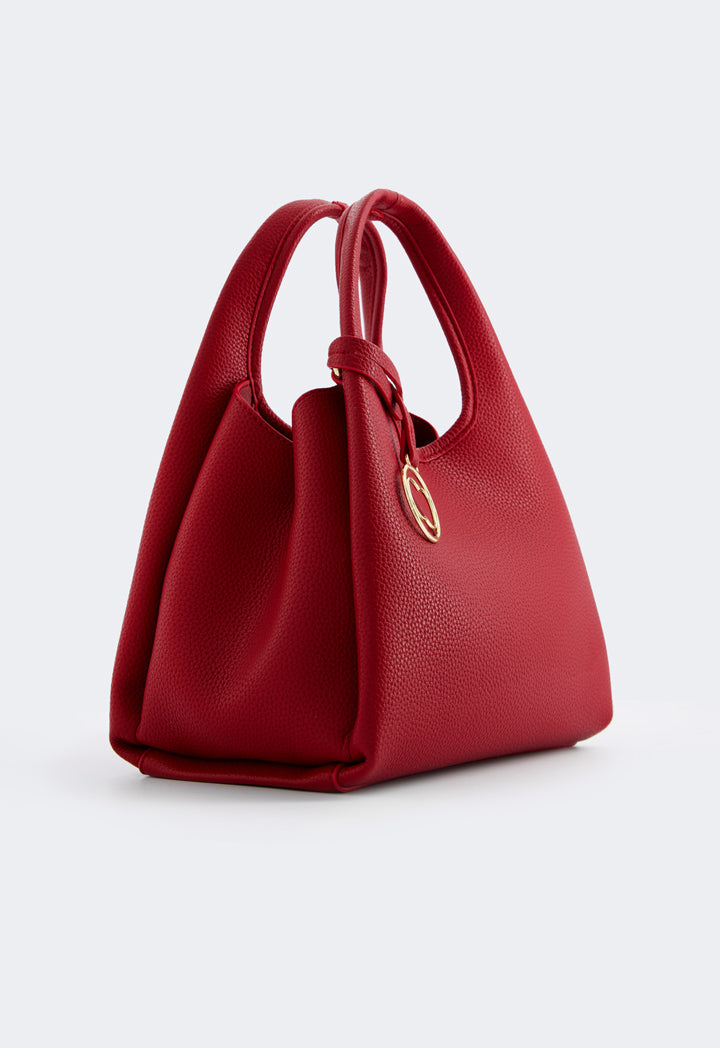 Choice Classic Solid Handbag Burgundy