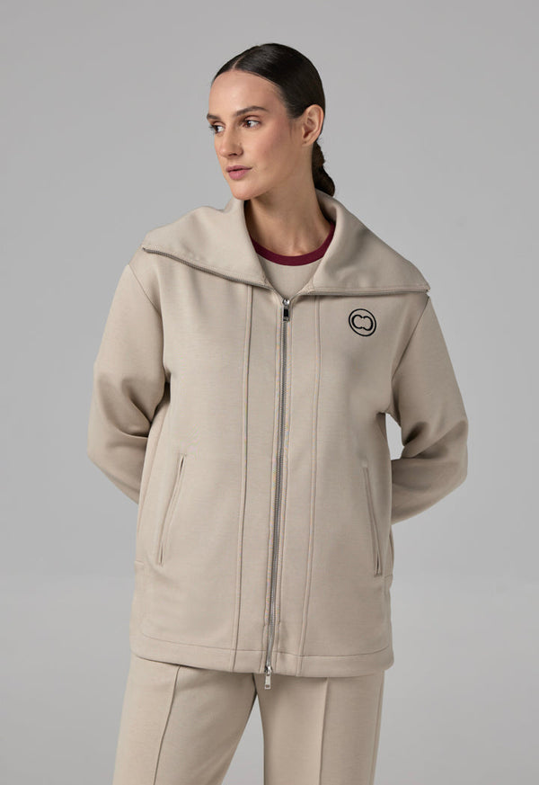 Choice Full-Zip Solid Jacket Burgundy