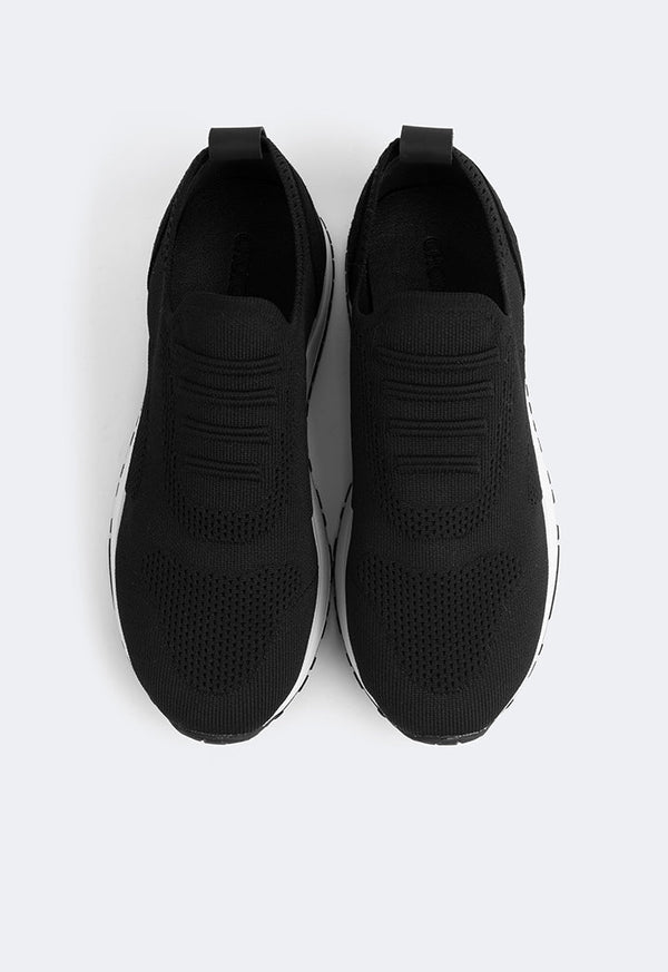 Choice Plain Seamless Sneakers Black