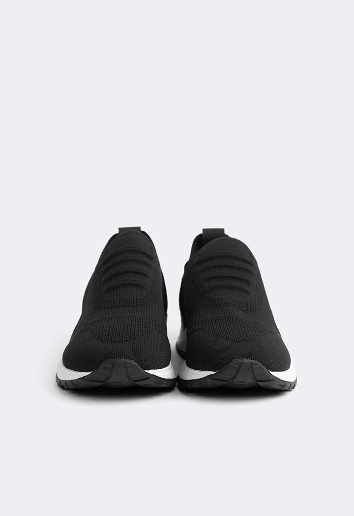 Choice Plain Seamless Sneakers Black