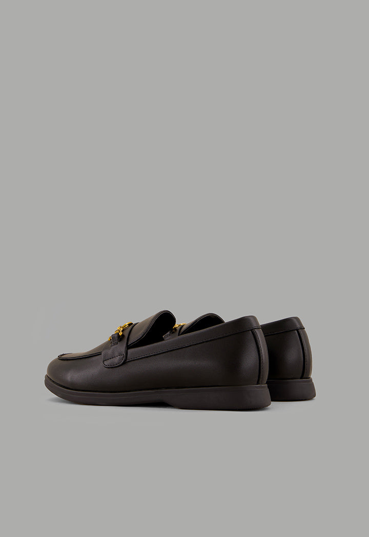 Choice Classic Plain Loafers Black