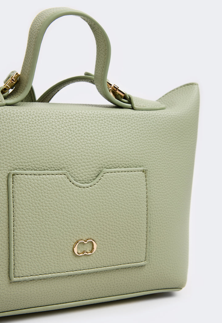 Choice Iconic Top Handle Handbag Green