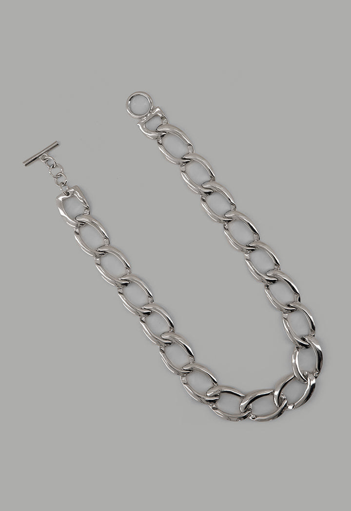 Choice Modern Metallic Chain Silver