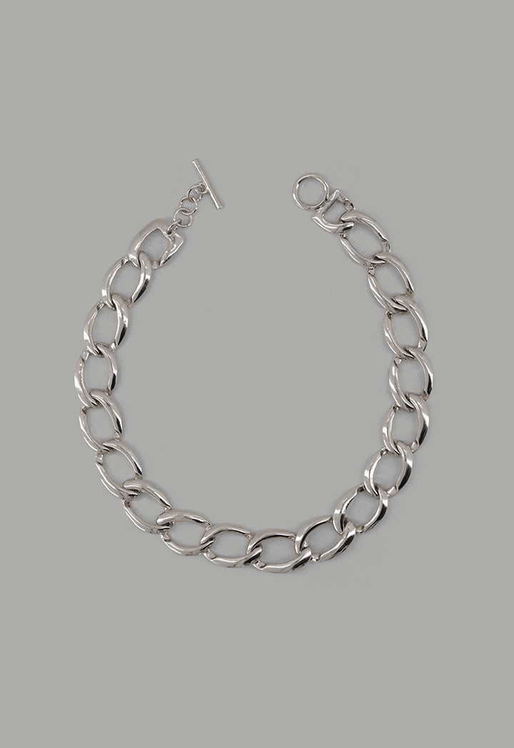 Choice Modern Metallic Chain Silver