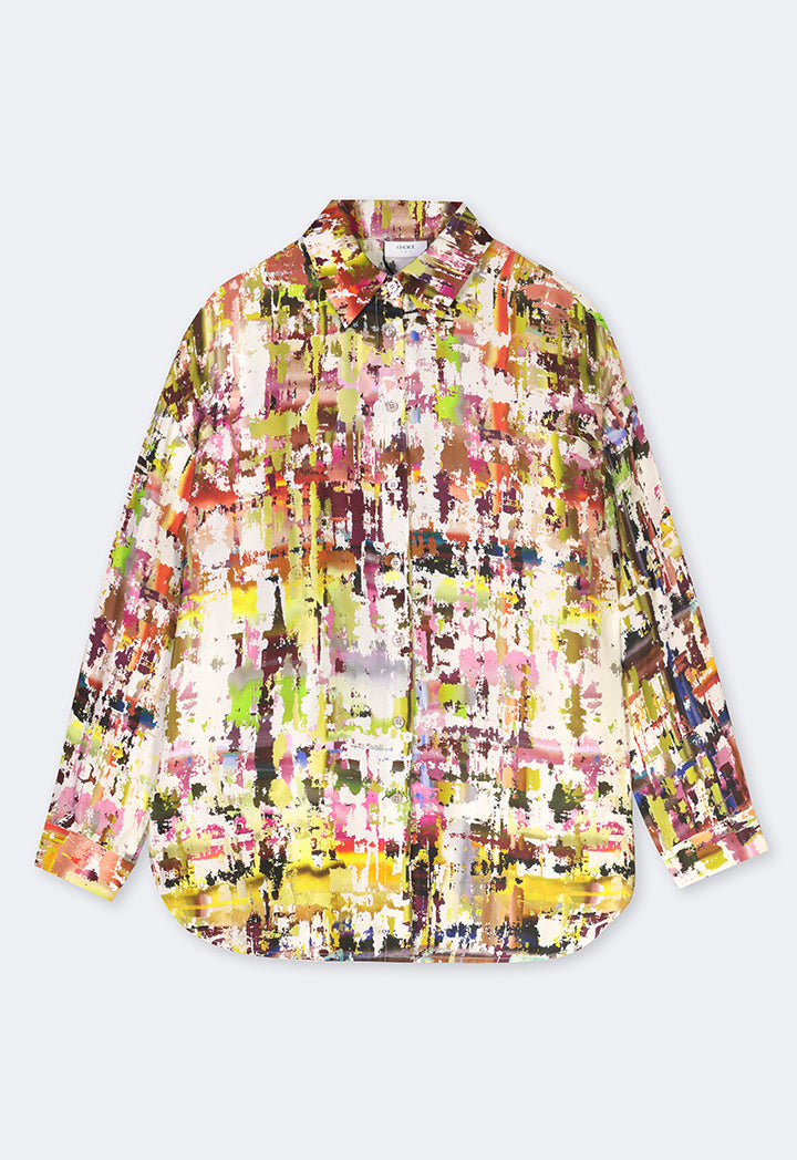 Choice Printed Long Sleeves Shirt Multi Color