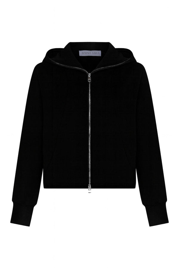 Setre Zippered Sweatshirt Black