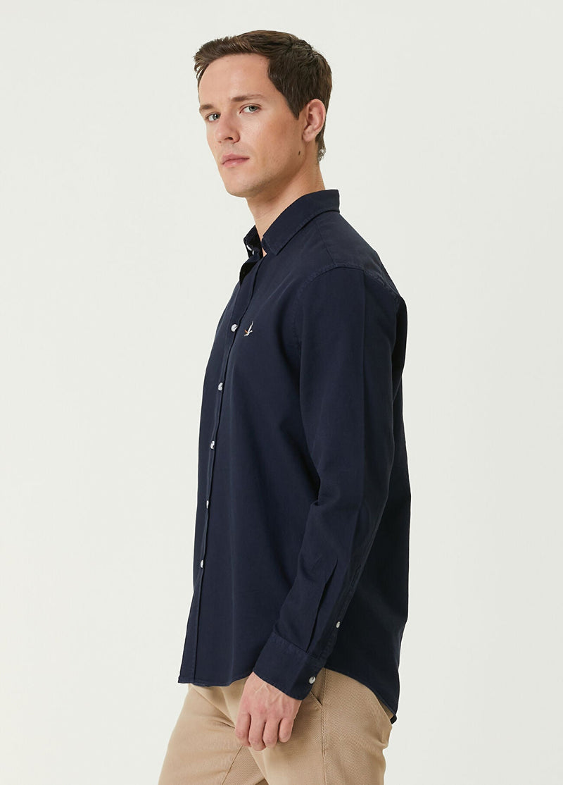 Beymen Club Men Comfort Fit Shirt Navy