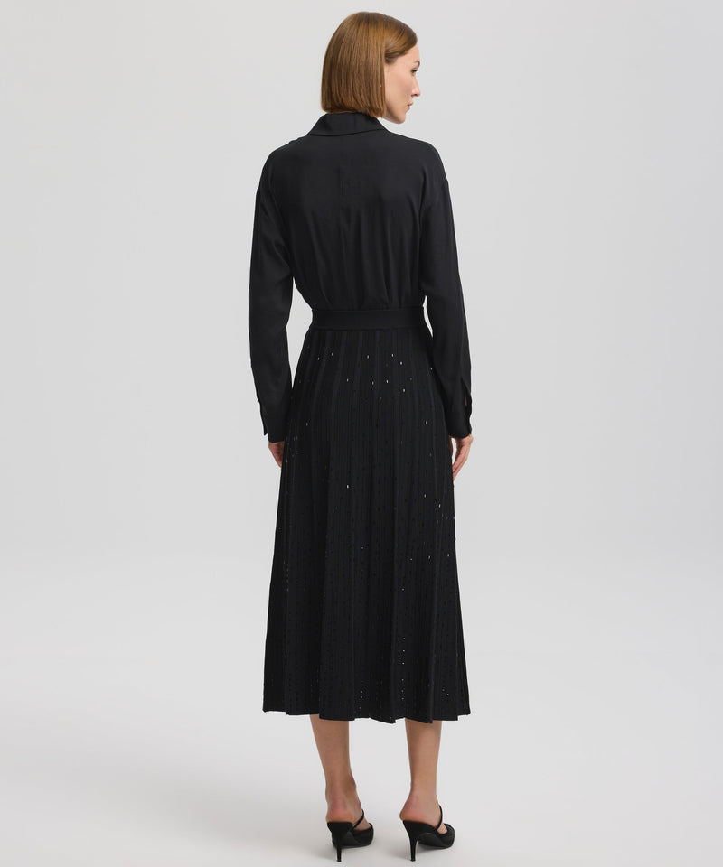 Ipekyol Embellished Detail Skirt Black