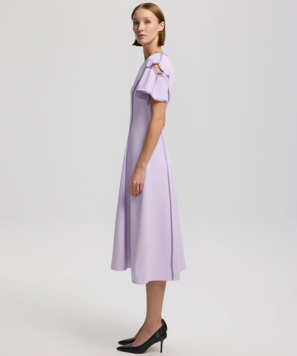 Ipekyol Contrast Stitch Detailed Dress Lilac