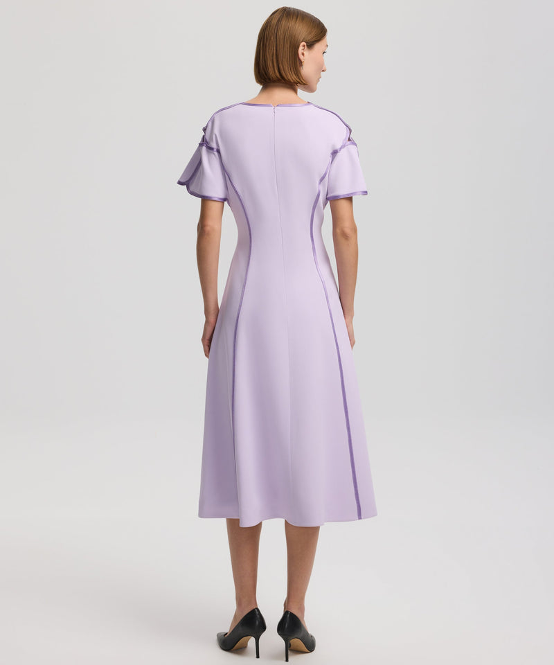 Ipekyol Contrast Stitch Detailed Dress Lilac