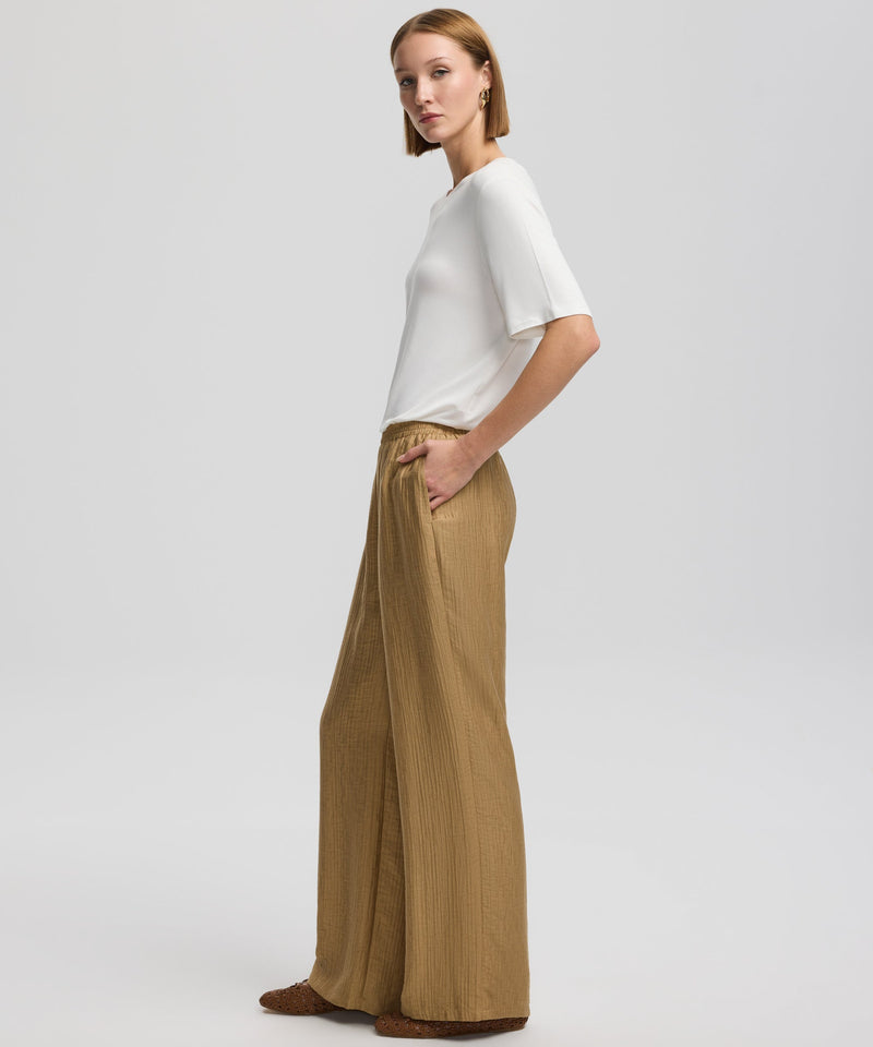 Ipekyol Elasticated Waist Trousers Natural