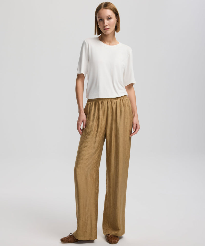 Ipekyol Elasticated Waist Trousers Natural