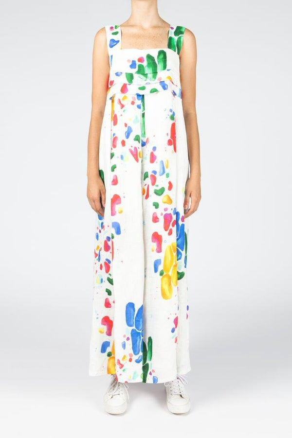 NU Jumpsuit Print N/Sl Multi Color