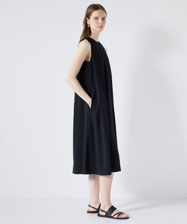 Ipekyol Solid Sleeveless Midi Dress Black