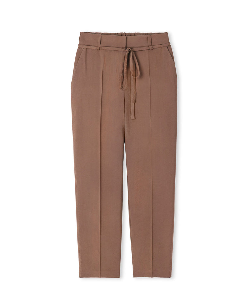 Ipekyol Semi-Elasticated Waist Trousers Brown