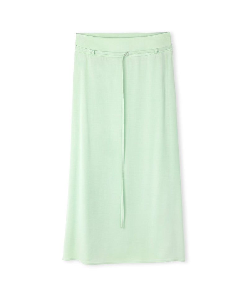 Ipekyol Thin Belted Midi Skirt Mint Green