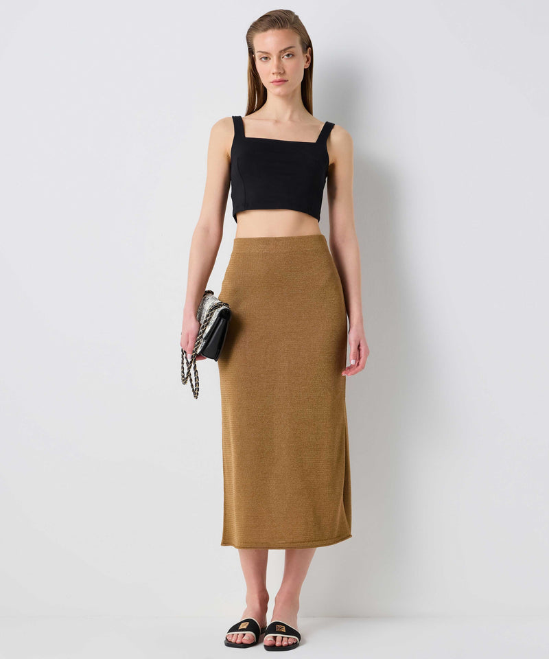 Ipekyol Knit Skirt Natural