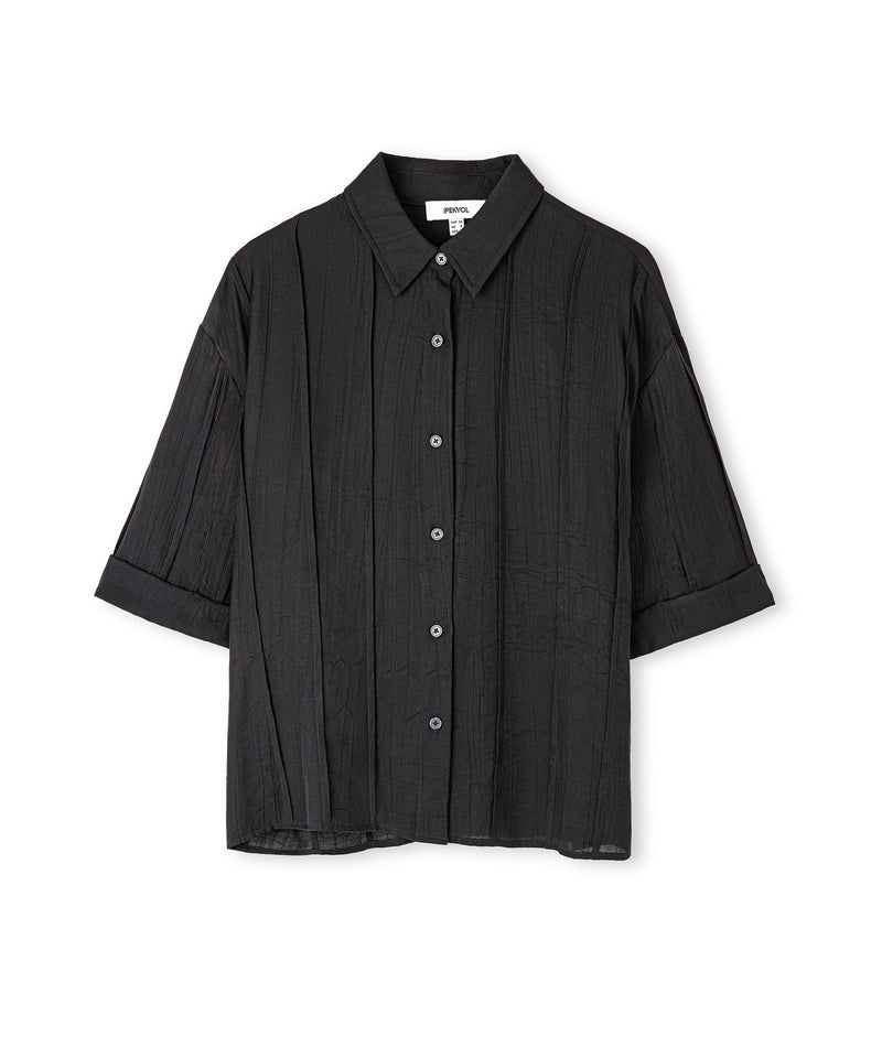 Ipekyol Textured Shirt Black
