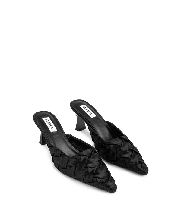 Ipekyol Textured Heels Black