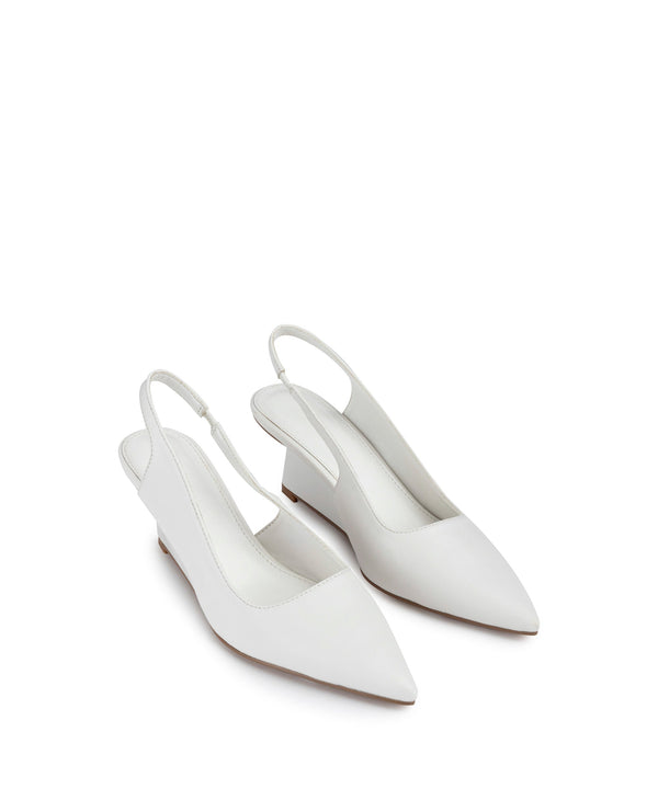 Ipekyol Sling Back Amorphous Heeled Shoes White