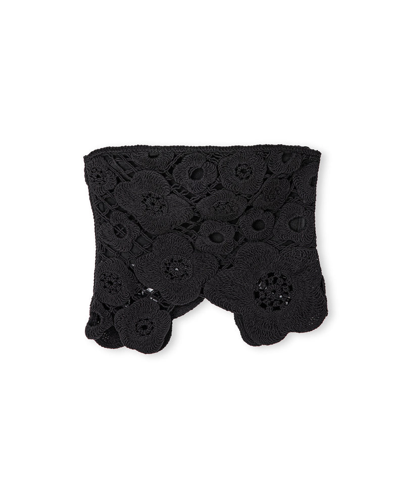 Ipekyol Crochet Strapless Knitwear Black