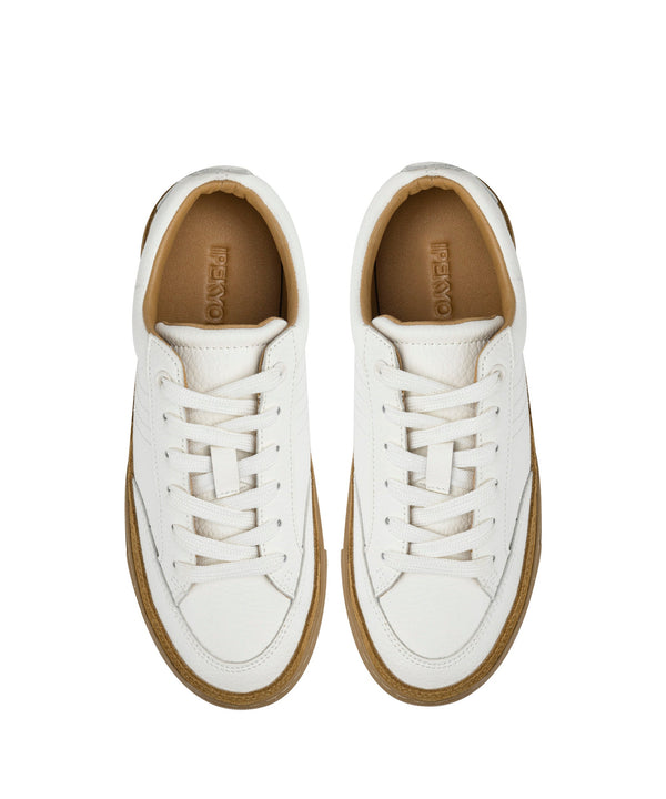 Ipekyol Colorblock Lace-Up Sneakers White