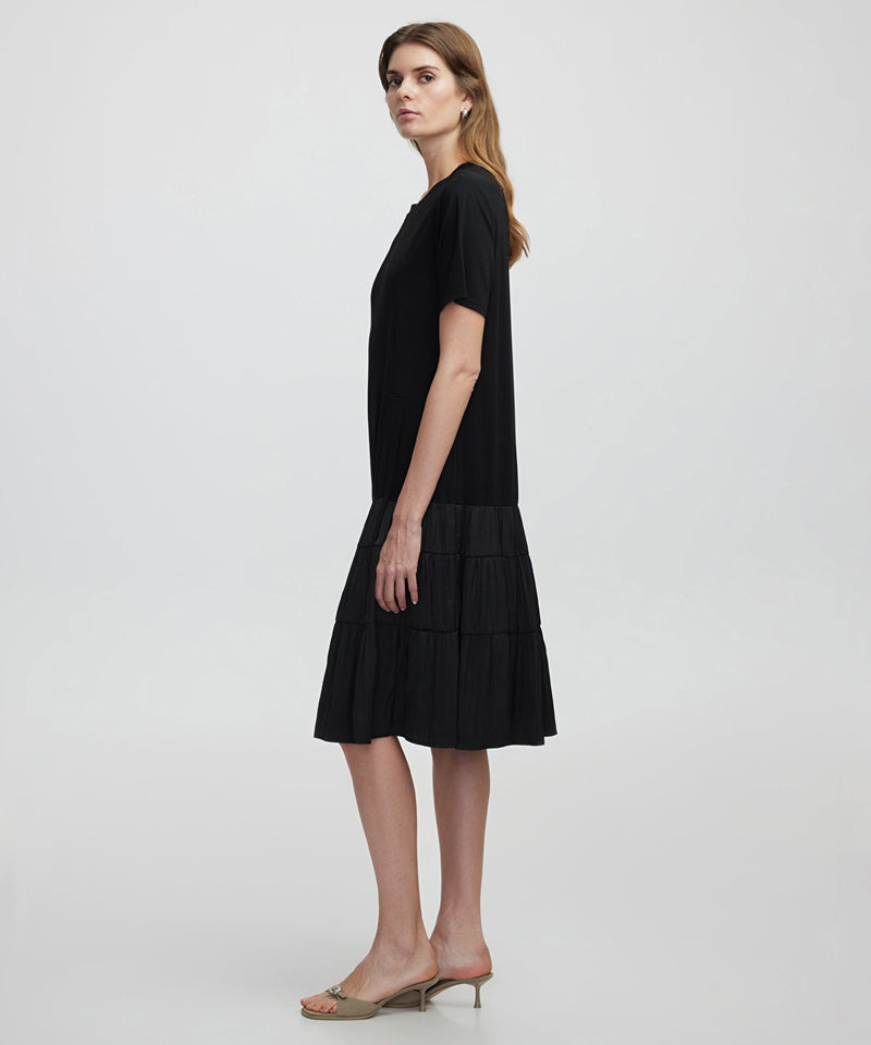 Ipekyol Pleated Dress Black