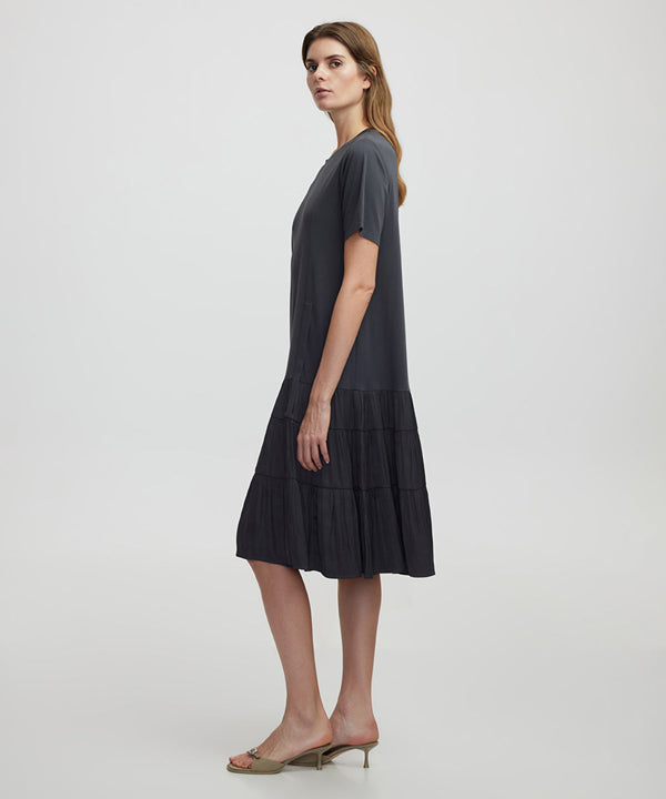 Ipekyol Pleated Dress Grey