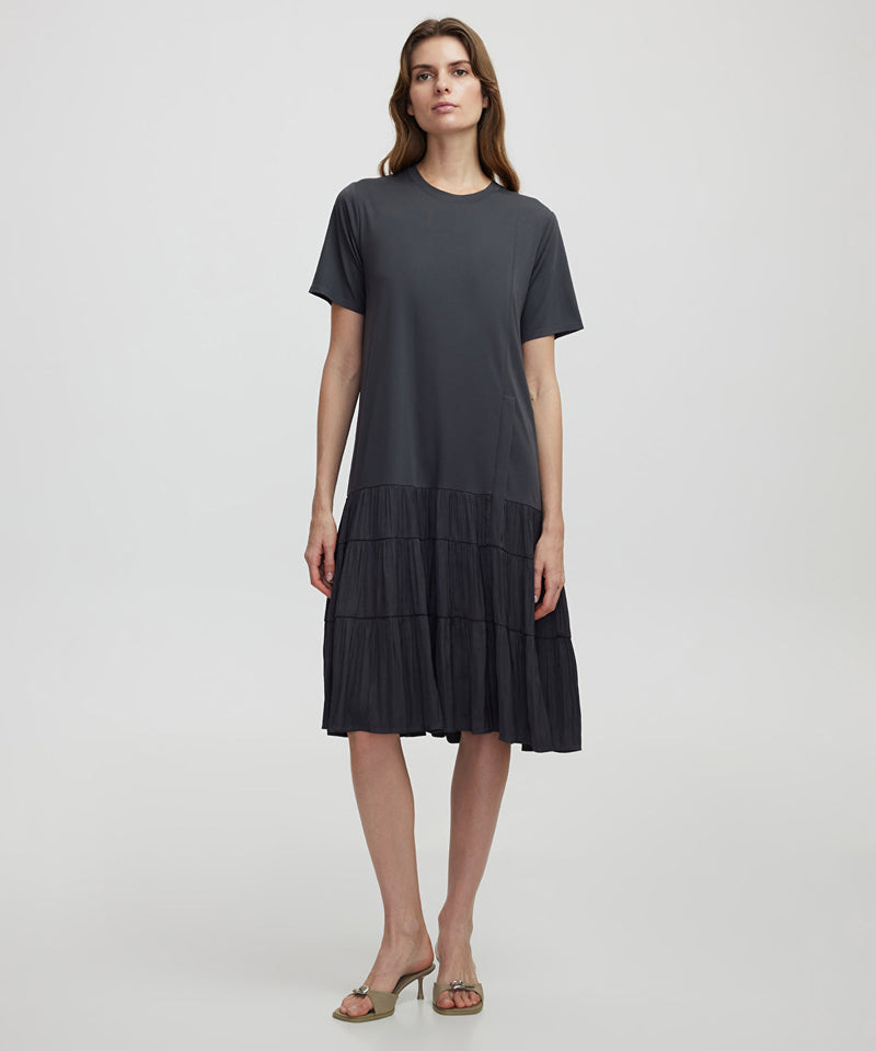 Ipekyol Pleated Dress Grey