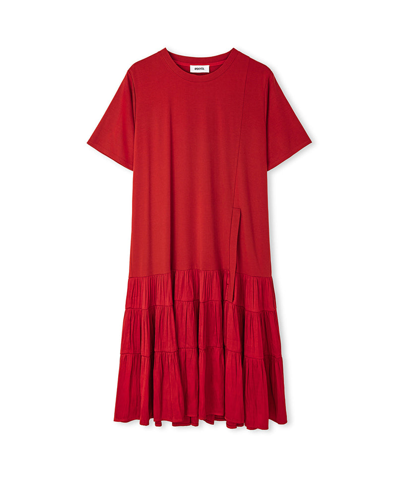 Ipekyol Pleated Dress Red