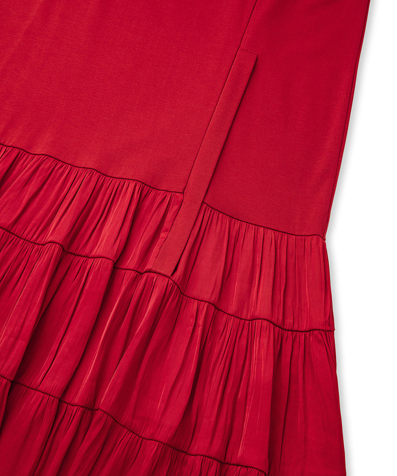 Ipekyol Pleated Dress Red