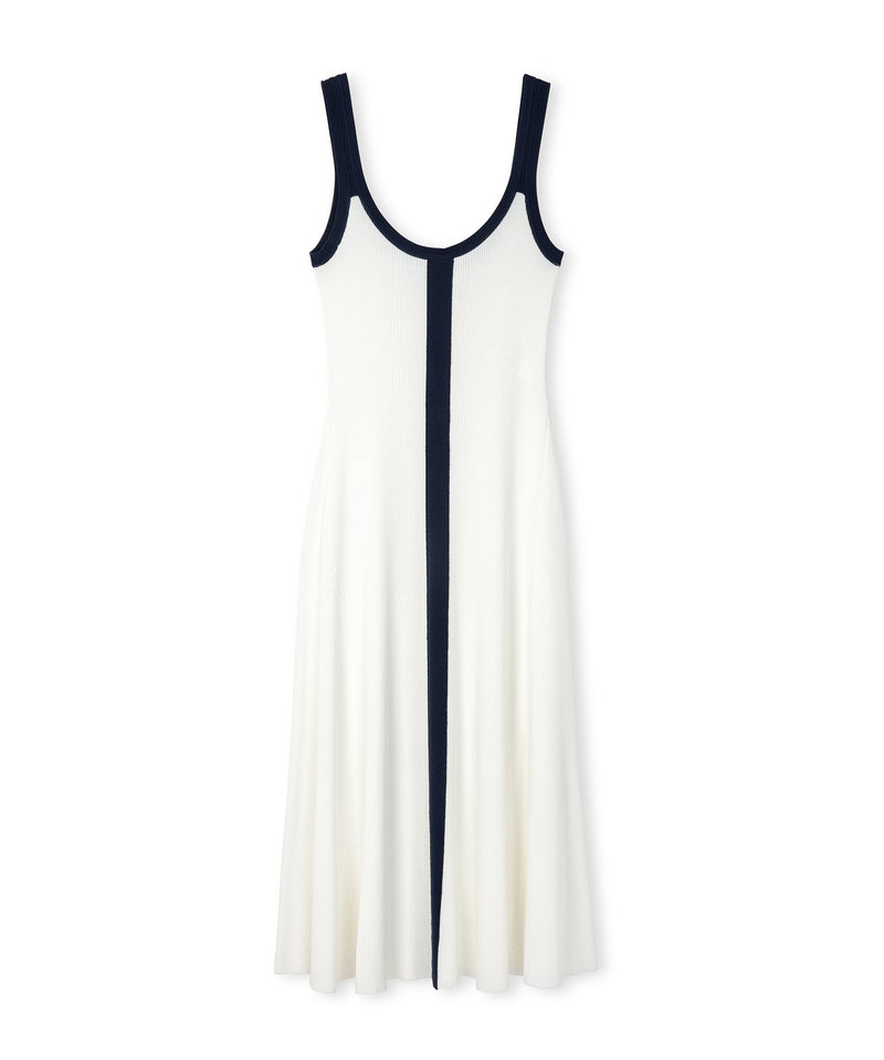 Ipekyol Color Block Dress White