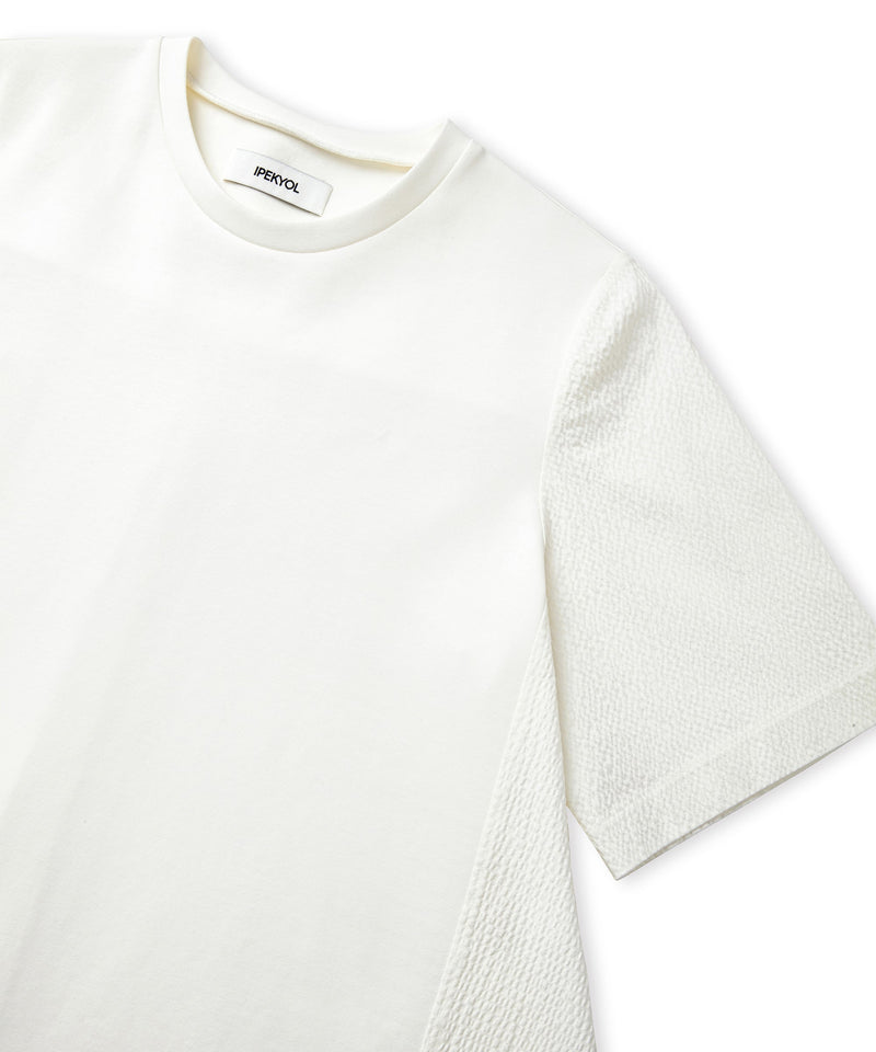 Ipekyol Fabric Mix Dress Ecru