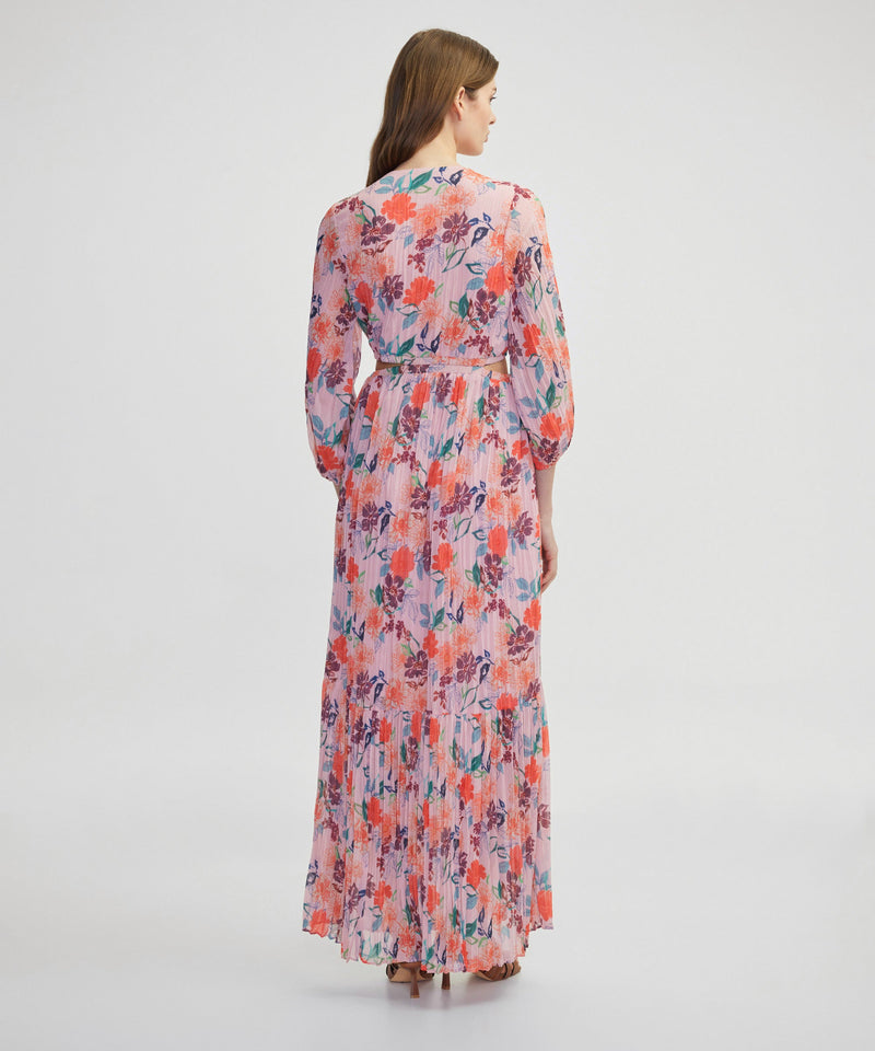 Ipekyol Floral Pattern Maxi Dress Powder