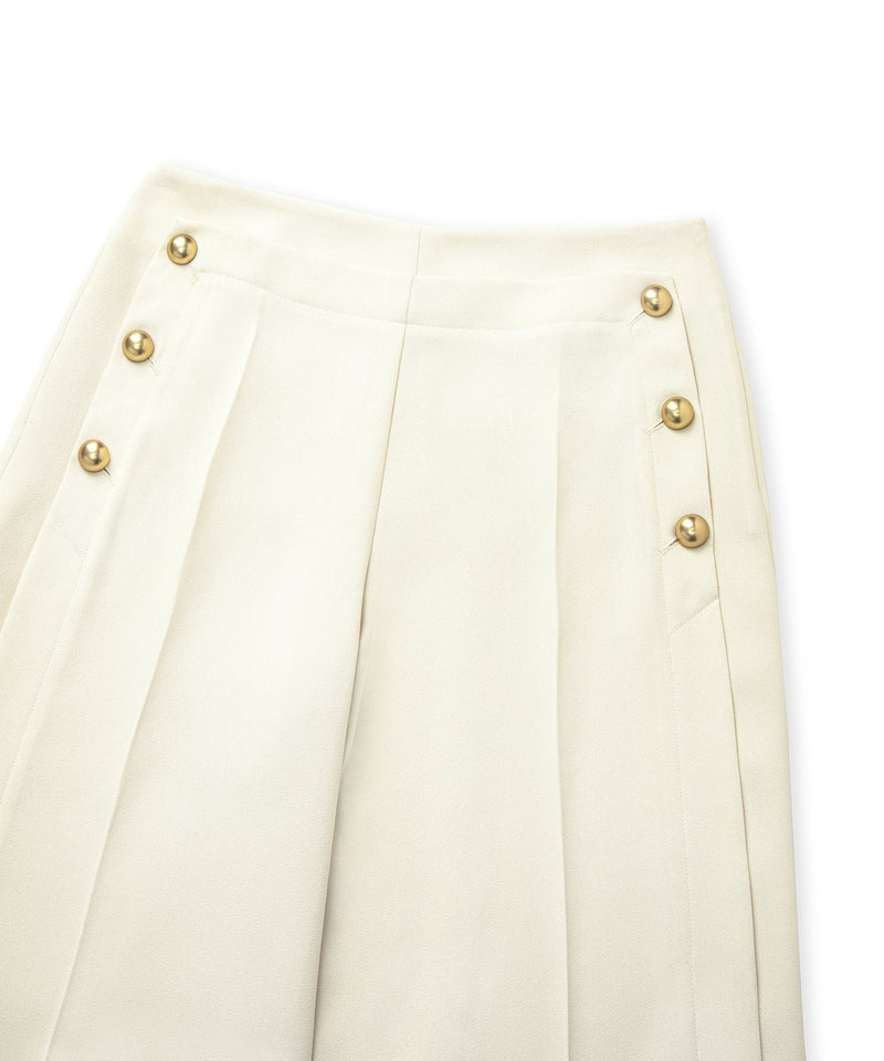 Ipekyol Metal Button Trousers Off White