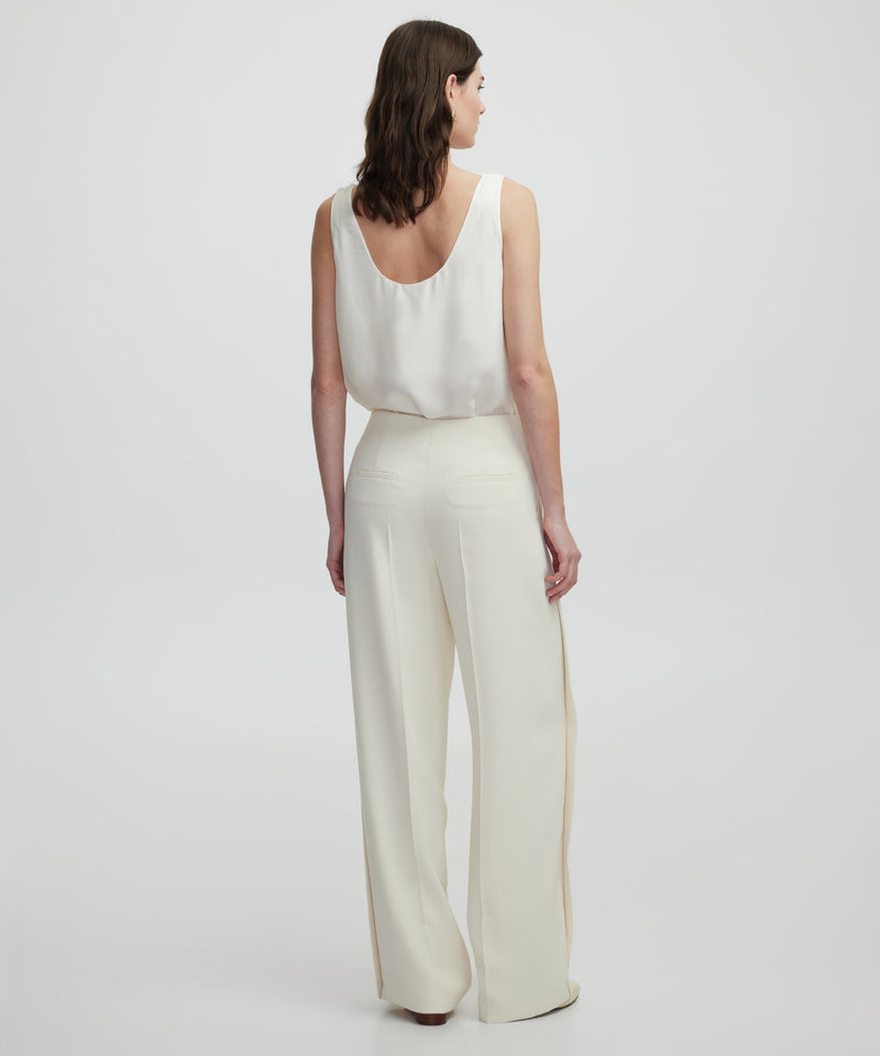 Ipekyol Metal Button Trousers Off White