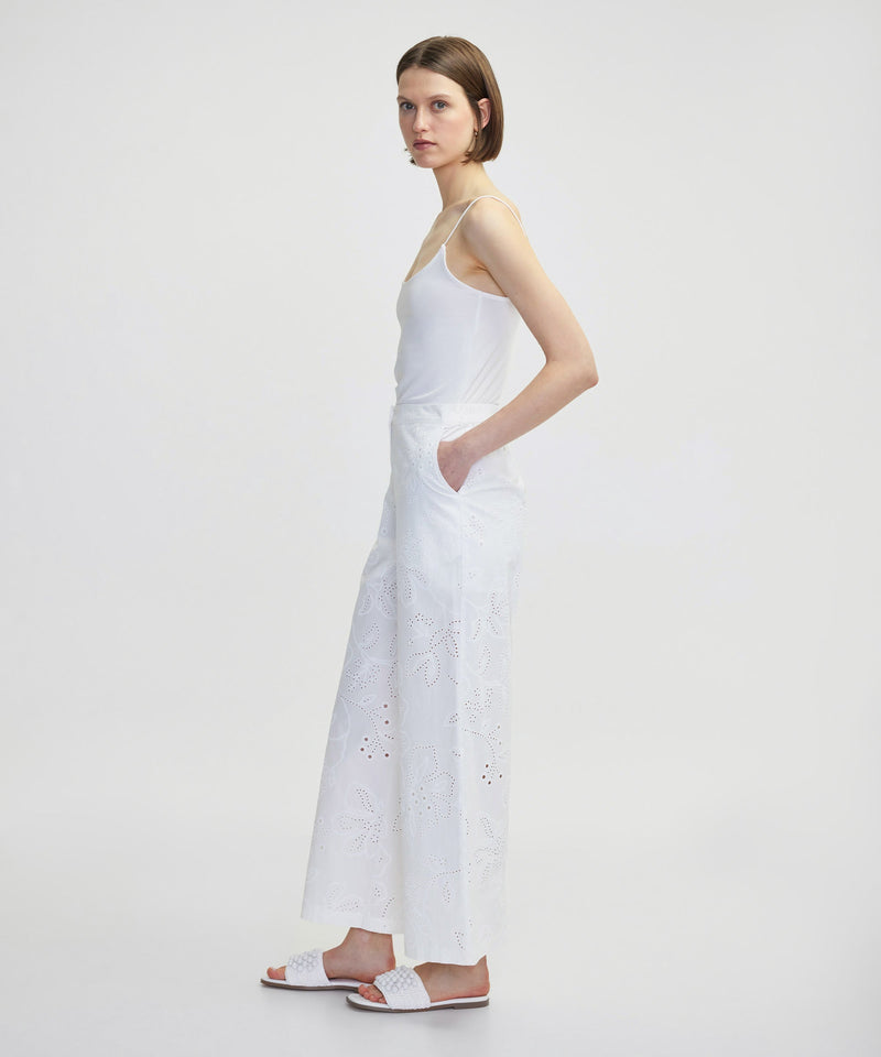 Ipekyol Scallop Trousers White