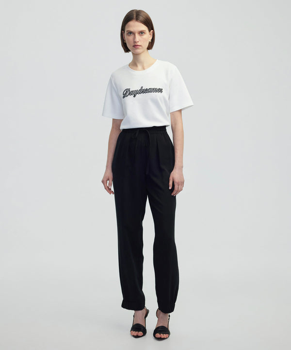 Ipekyol Tie Waist Trousers Black