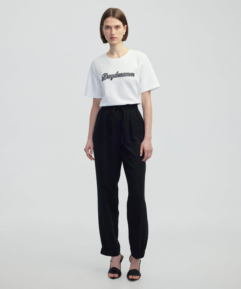 Ipekyol Tie Waist Trousers Black