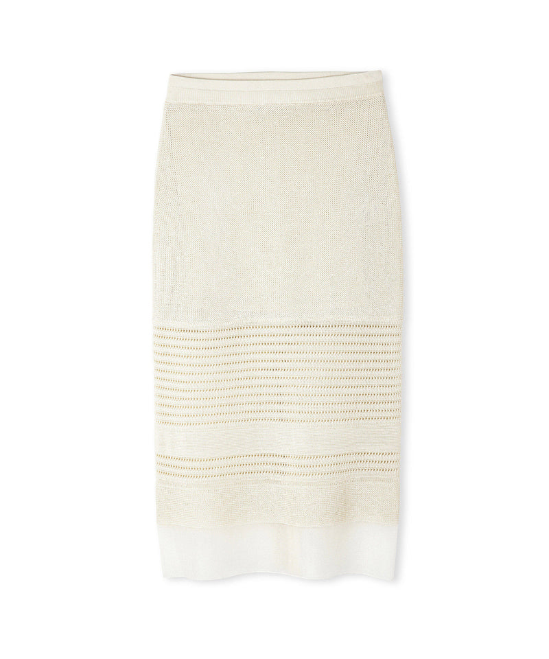 Ipekyol Detailed Hem Knitted Skirt Off White