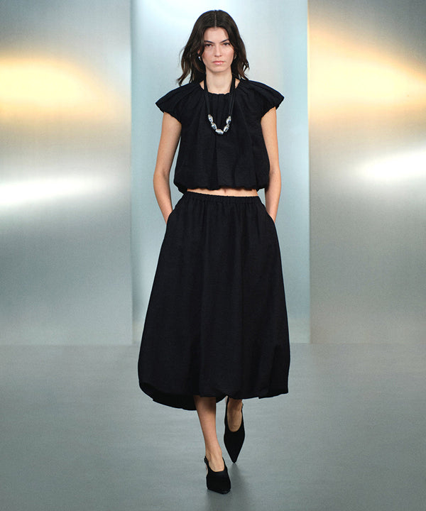 Ipekyol Balloon Skirt Black