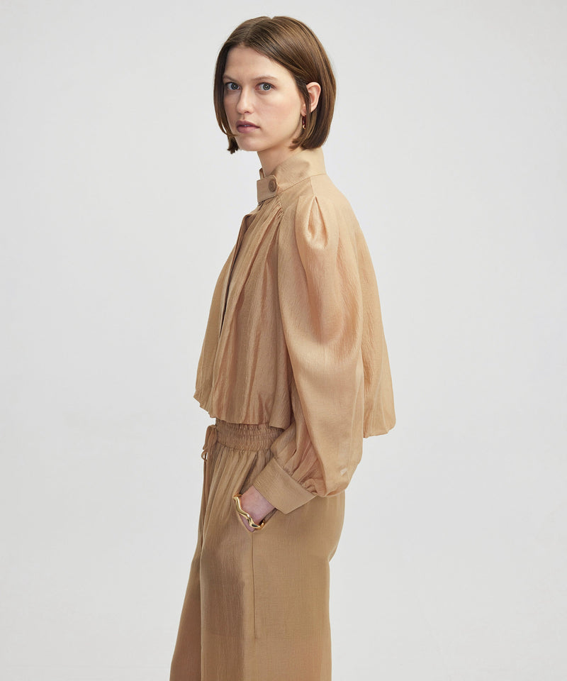 Ipekyol Balloon Sleeve Jacket Natural