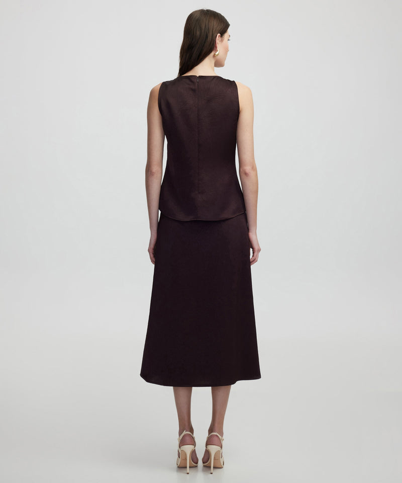 Ipekyol Metal Button Blouse Brown