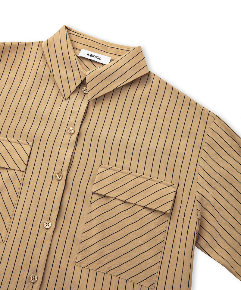 Ipekyol Striped Shirt Natural