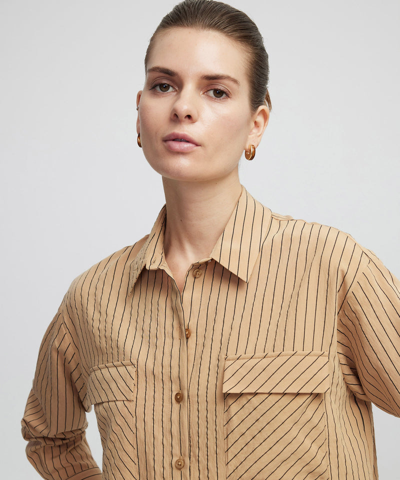 Ipekyol Striped Shirt Natural