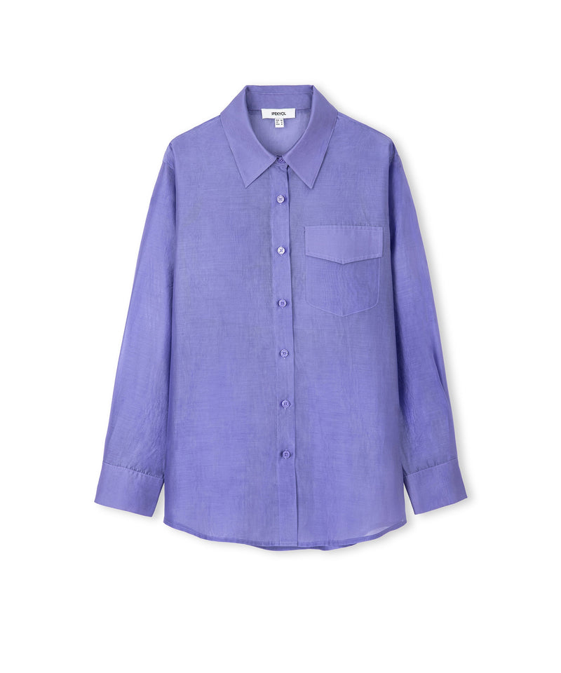 Ipekyol Two-Piece Look Shirt Lilac