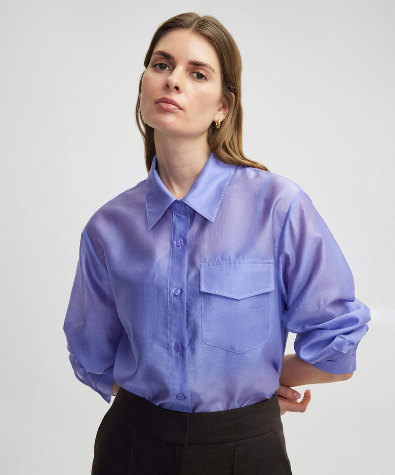 Ipekyol Two-Piece Look Shirt Lilac