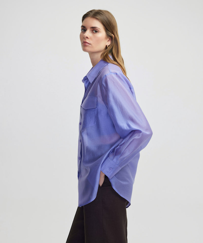 Ipekyol Two-Piece Look Shirt Lilac